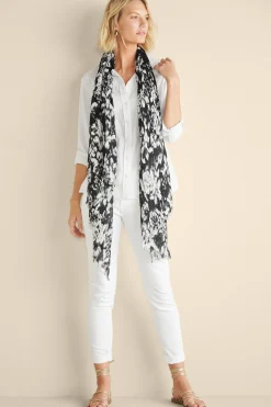 Soft Surroundings Alba Ikat Wrap Scarf