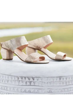 Soft Surroundings Antelope Amelia Textured Sandal