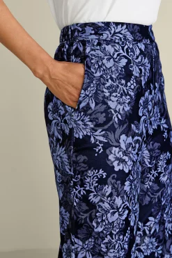 Soft Surroundings Aria Velvet Wide Leg Pants