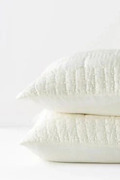 Soft Surroundings Blanche Voile Euro Sham