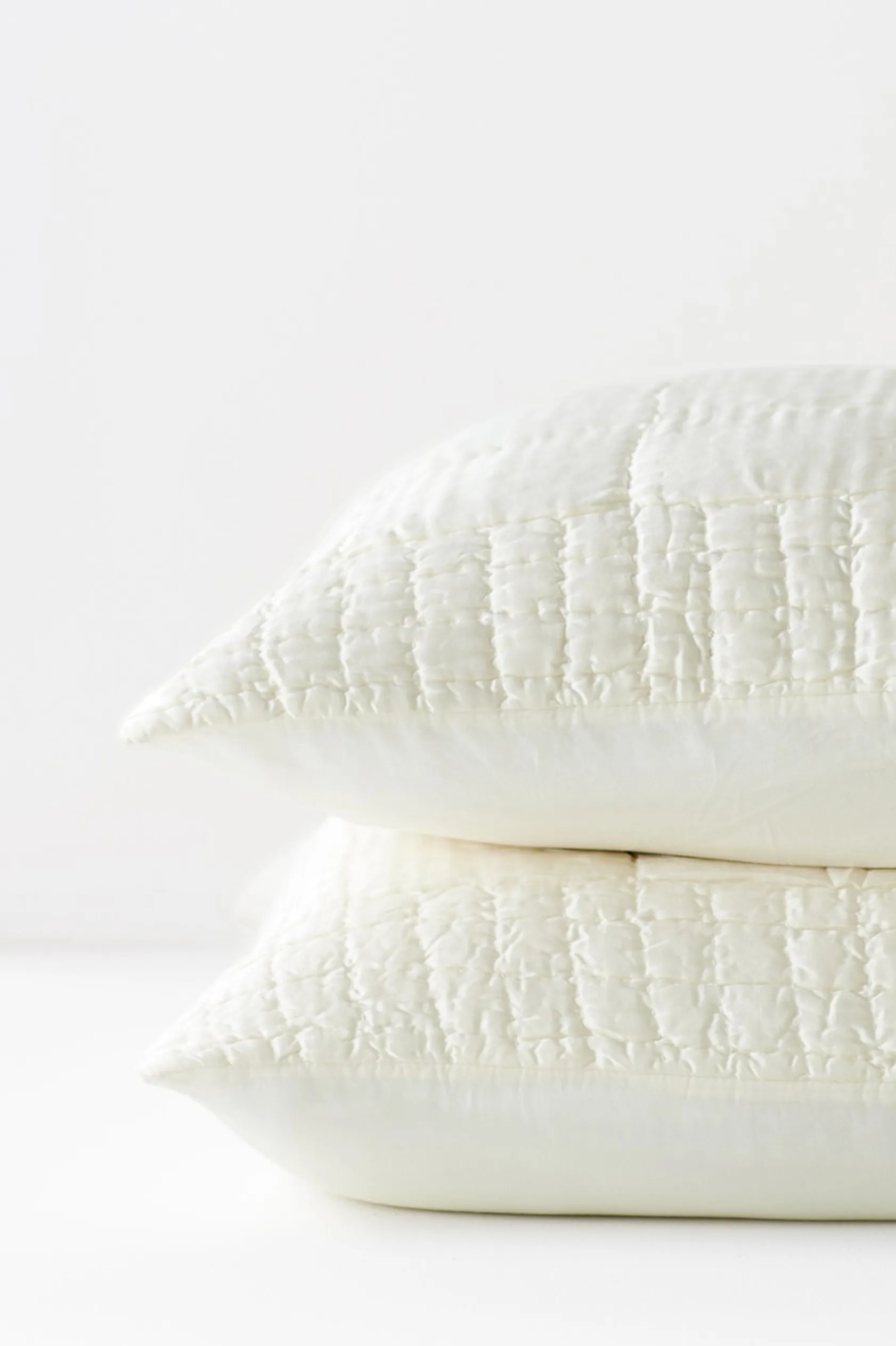 Soft Surroundings Blanche Voile Euro Sham