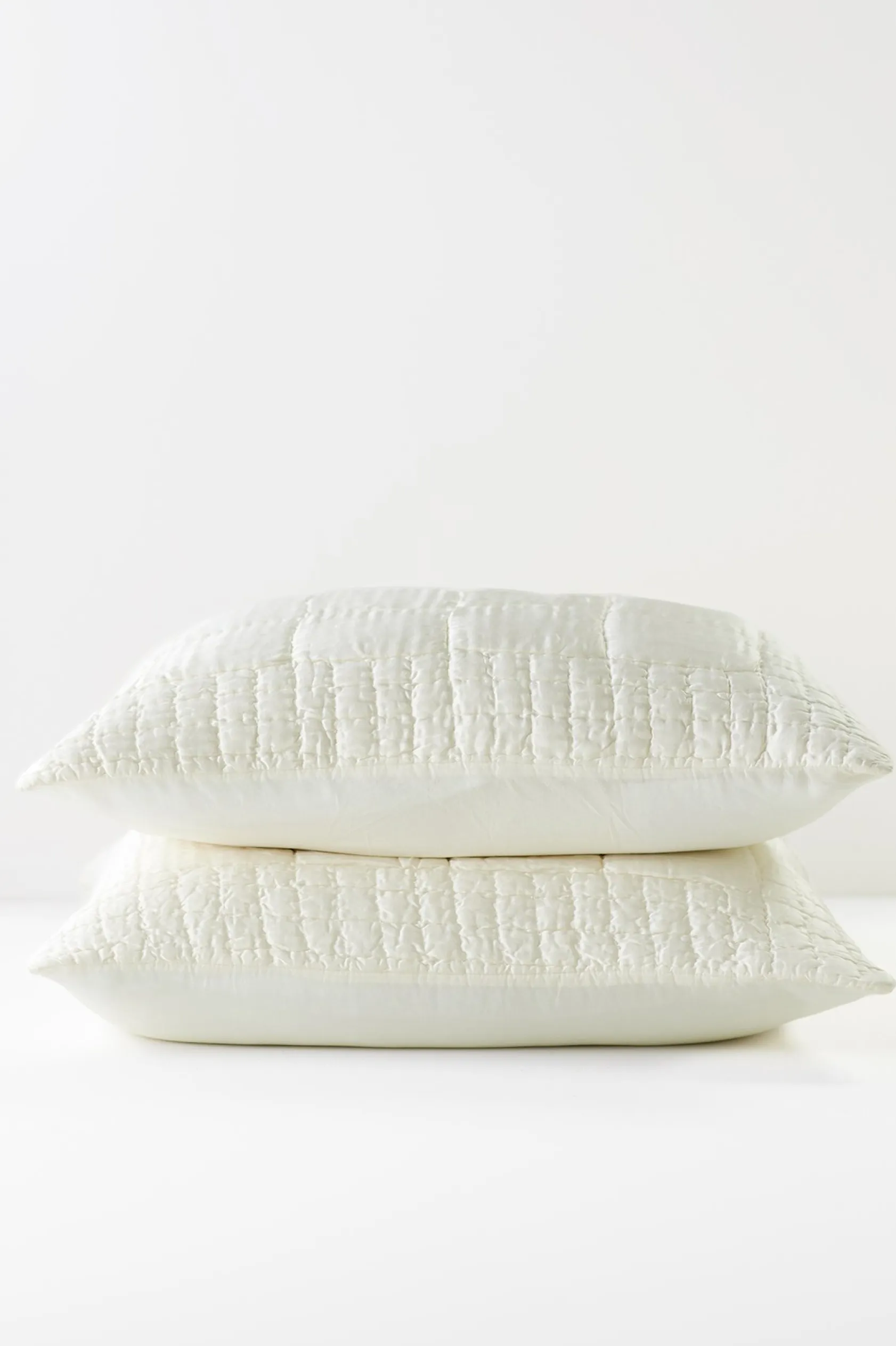 Soft Surroundings Blanche Voile Euro Sham