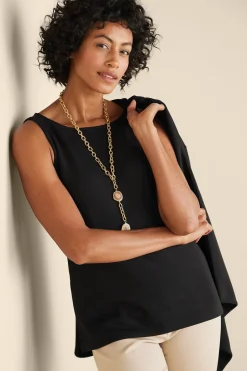 Soft Surroundings Ceri Knit Sleeveless Top