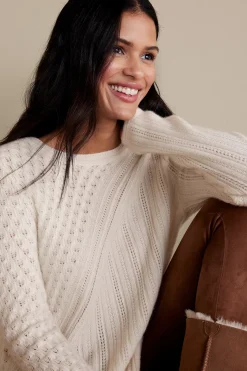 Soft Surroundings Charlette Cashmere Sweater
