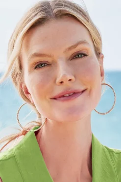 Soft Surroundings Circa Hoop Earring