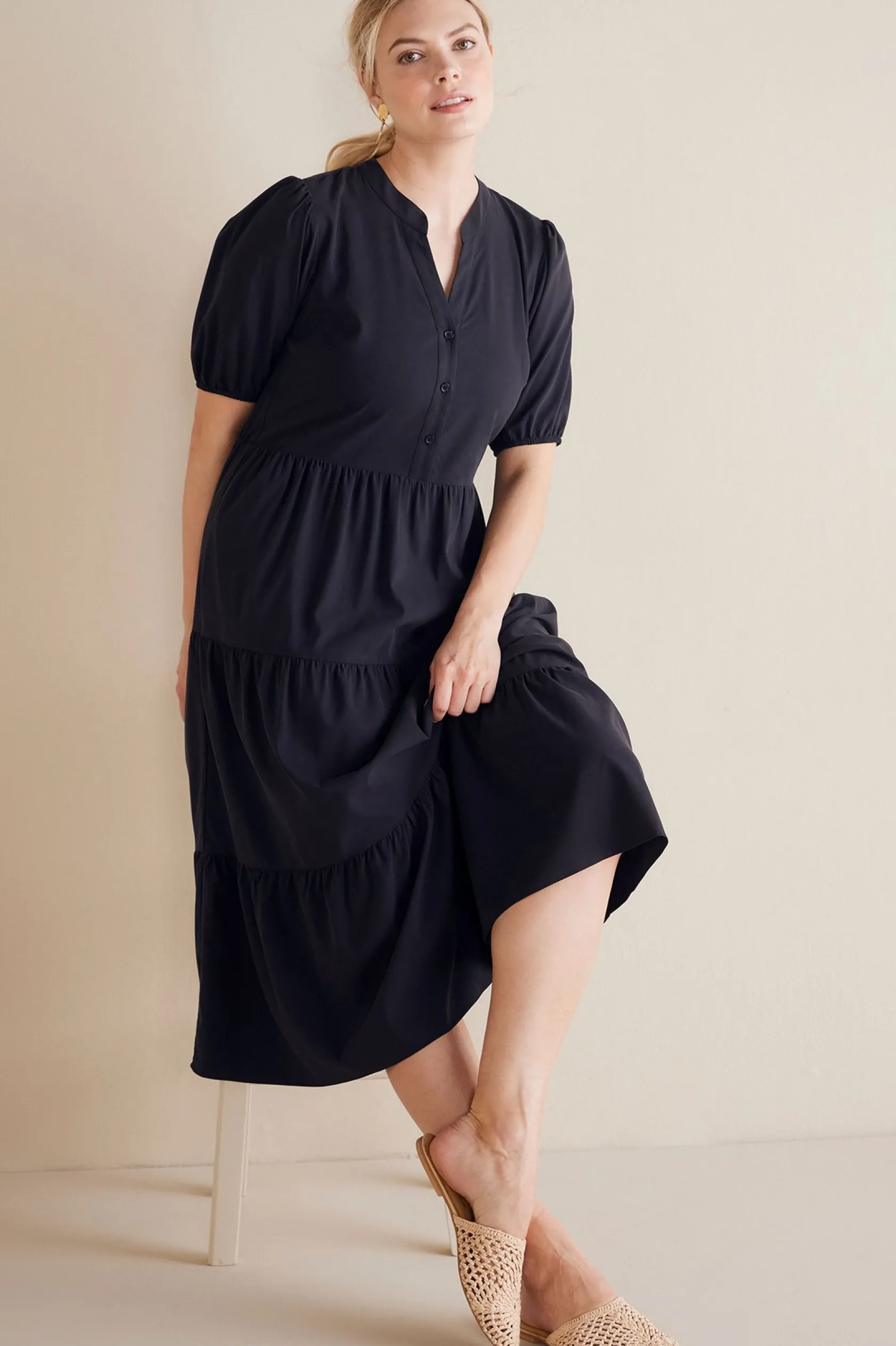 Soft Surroundings Claudia Midi Dress