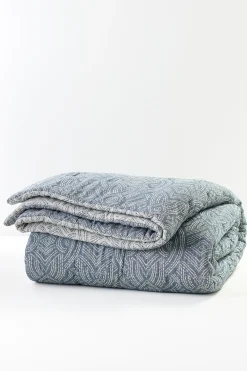 Soft Surroundings Cordova Reversible Jacquard Comforter