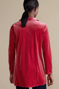 Soft Surroundings Enchanted Velvet Shirt