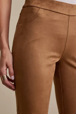 Soft Surroundings Faux Suede Bootcut Pants