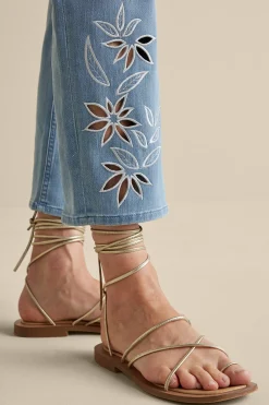 Soft Surroundings Gail Cropped Jeans