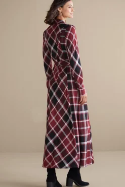 Soft Surroundings Gayle Tartan Dress