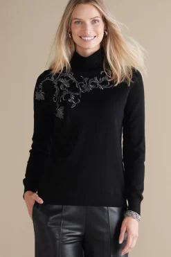 Soft Surroundings Genevieve Turtleneck Sweater