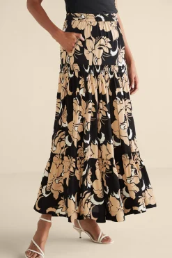 Soft Surroundings Halona Maxi Skirt