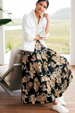 Soft Surroundings Halona Maxi Skirt