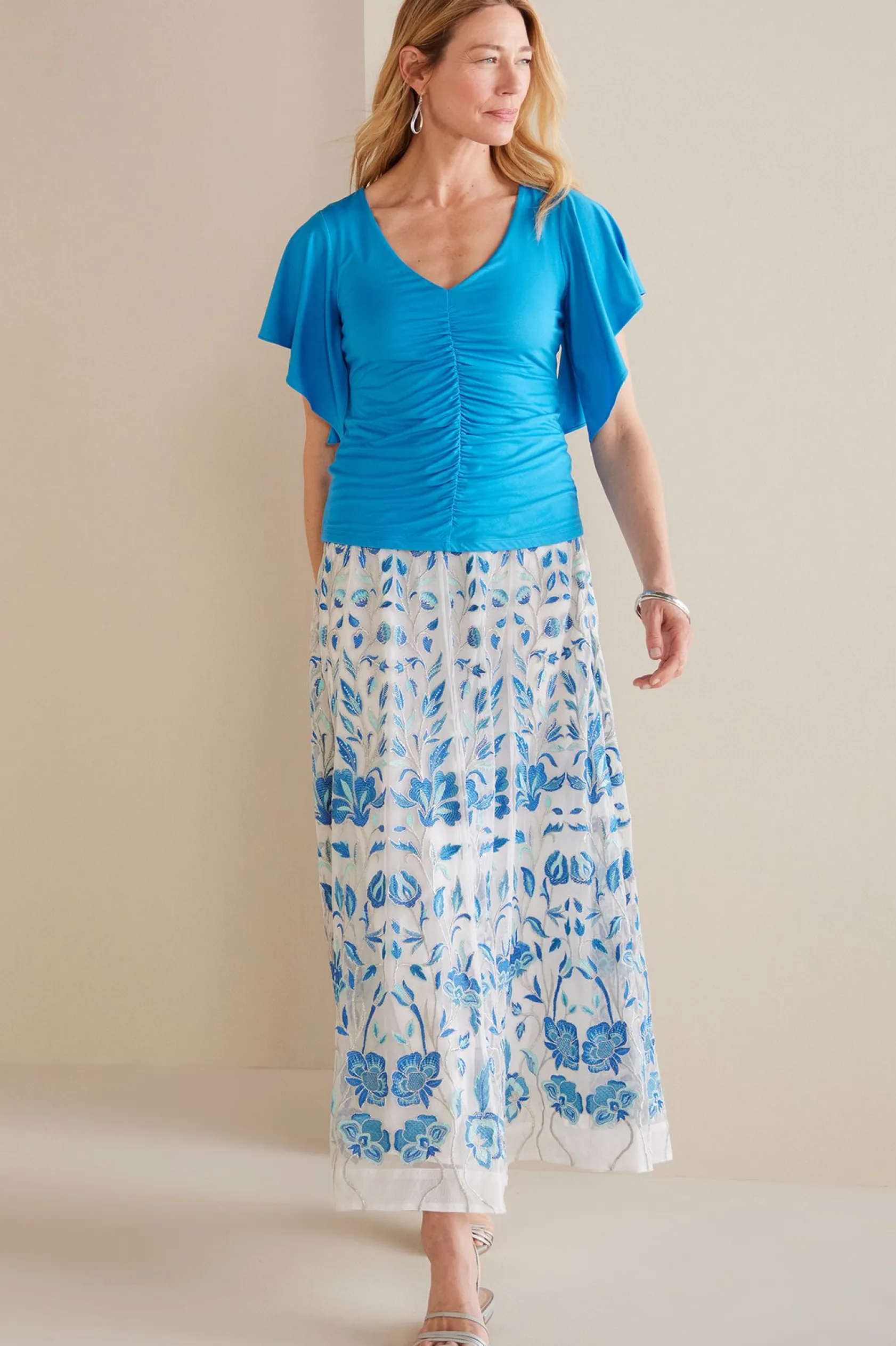 Soft Surroundings Imani Maxi Skirt
