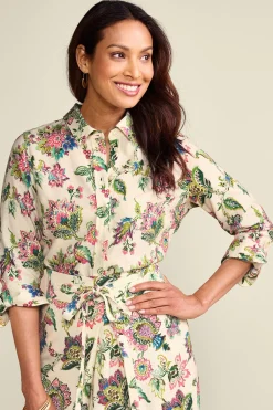 Soft Surroundings Jordan Linen Blend Shirt