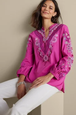 Soft Surroundings Laney Voile Blouse