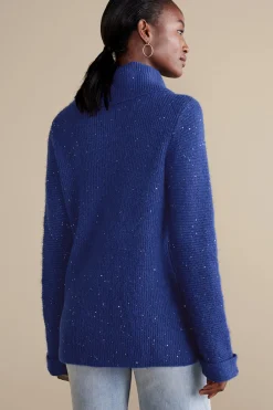 Soft Surroundings Linley Sequin Sweater