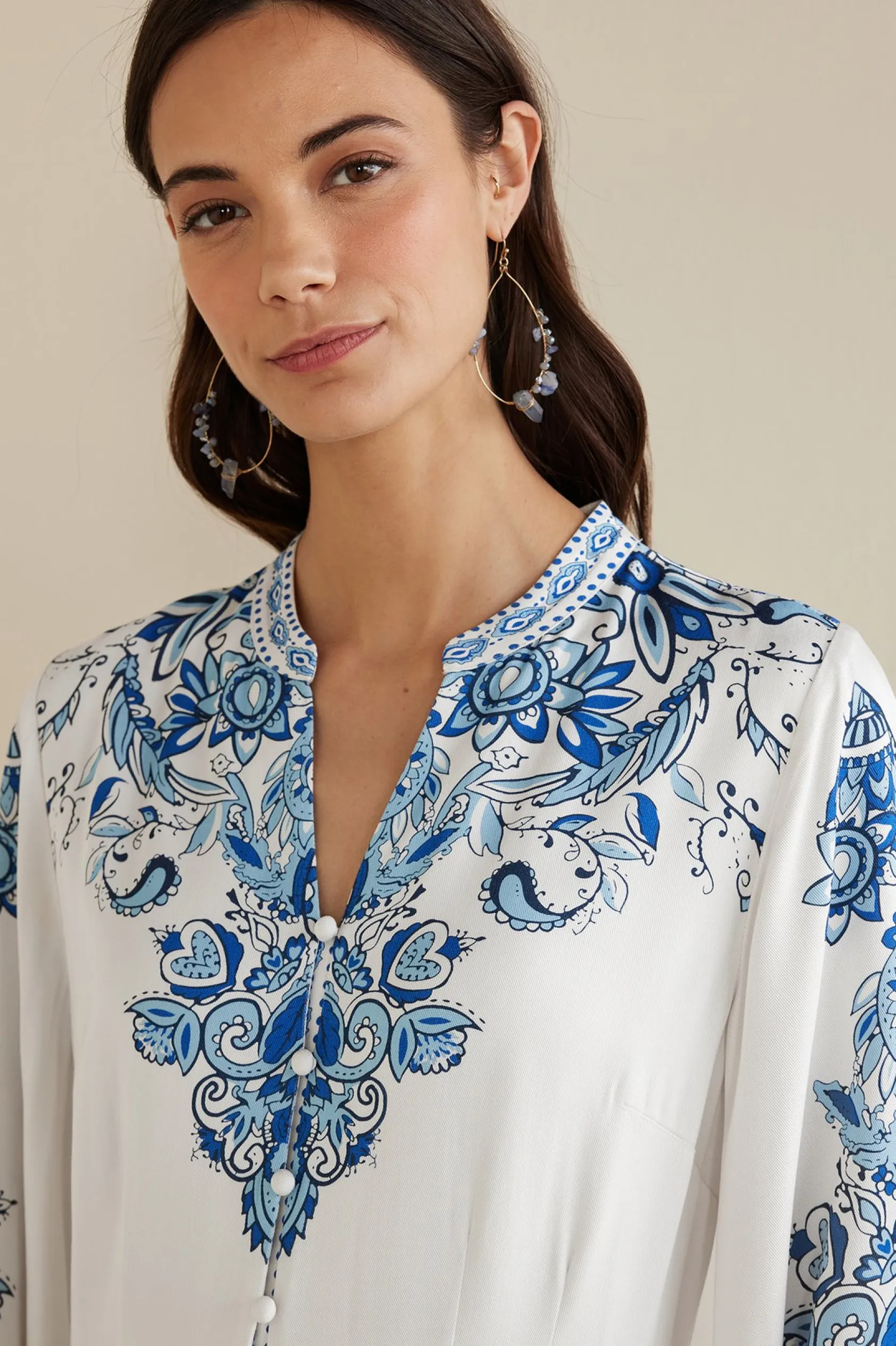 Soft Surroundings Louise Midi Dress