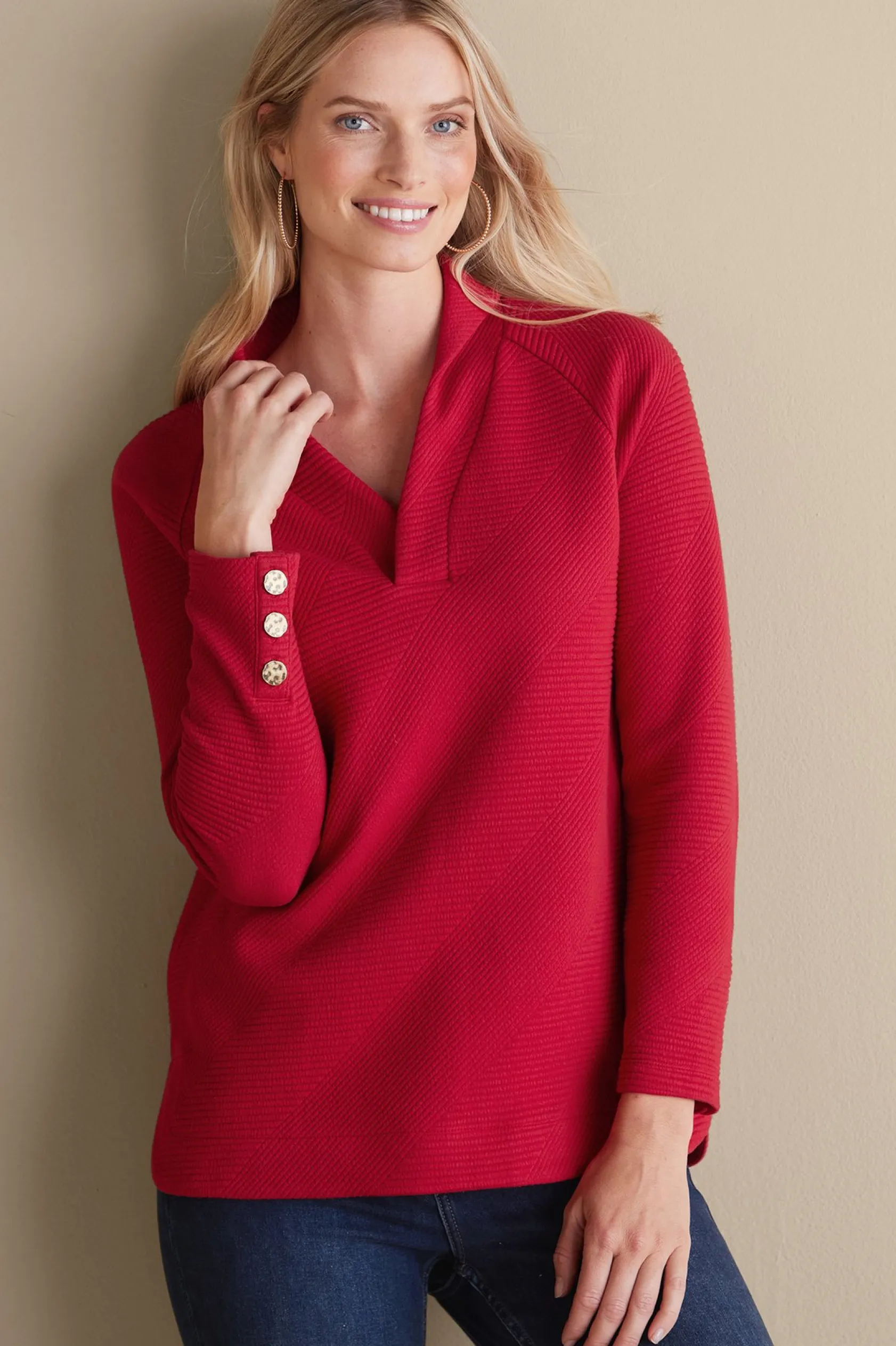Soft Surroundings Macie Pullover