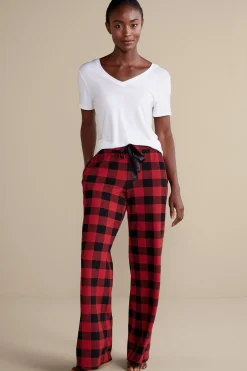 Soft Surroundings Mad About Plaid Pant
