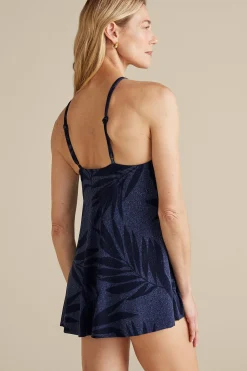 Soft Surroundings Magicsuit by MiracleSuit® Parker Palms Swim Dress