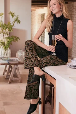 Soft Surroundings Mara Jacquard Pants