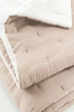 Soft Surroundings Marcella Linen Reversible Quilt