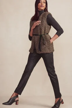 Soft Surroundings Maribo Shearling Vest