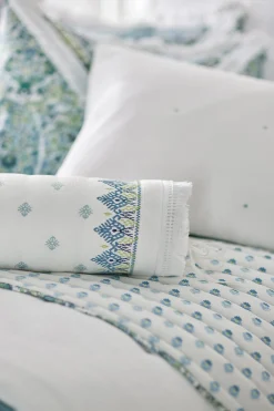 Soft Surroundings Melanie Embroidered Bolster