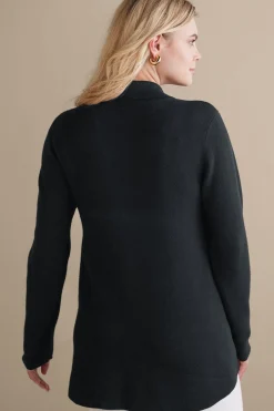 Soft Surroundings Meria Zip Sweater