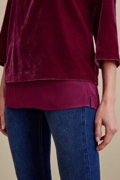 Soft Surroundings Millie Velvet Tunic