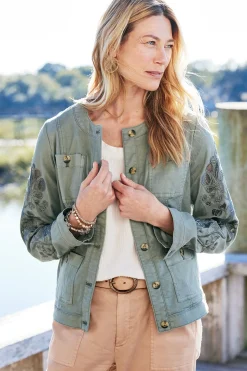 Soft Surroundings Monterey Utility Jacket