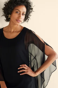 Soft Surroundings Morlaix Silk Dress