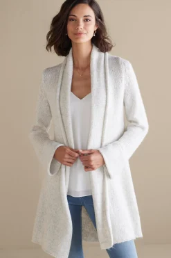 Soft Surroundings Neva Sequin Cardigan