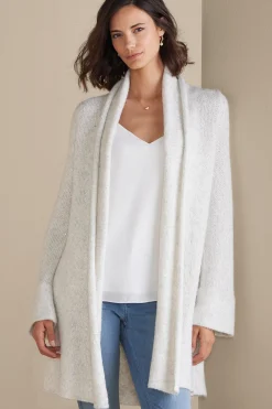Soft Surroundings Neva Sequin Cardigan