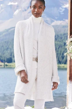 Soft Surroundings Neva Sequin Cardigan