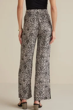 Soft Surroundings Oceo Gauze Wide-Leg Pants