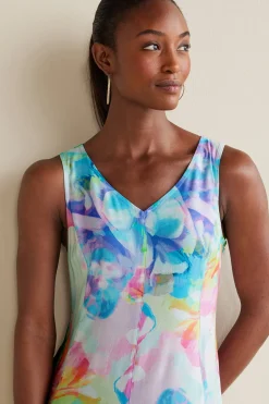 Soft Surroundings Petites Brenda Maxi Dress