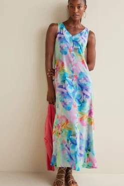 Soft Surroundings Petites Brenda Maxi Dress