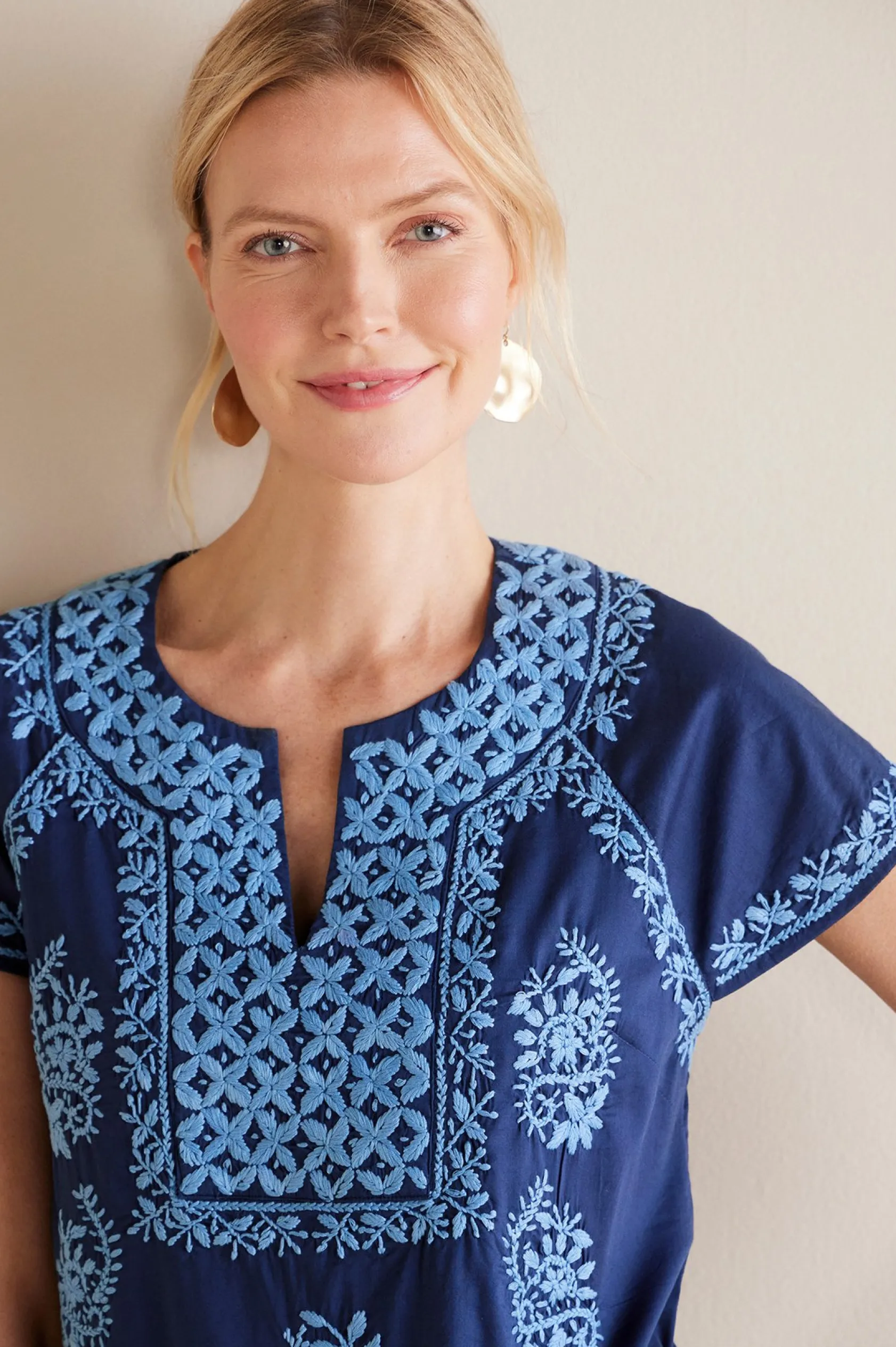 Soft Surroundings Petites Davina Short Dress