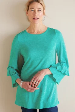Soft Surroundings Petites Erin Linen Blend Tunic