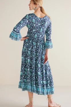 Soft Surroundings Petites Lily Midi Dress