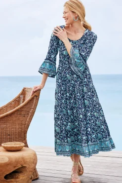 Soft Surroundings Petites Lily Midi Dress