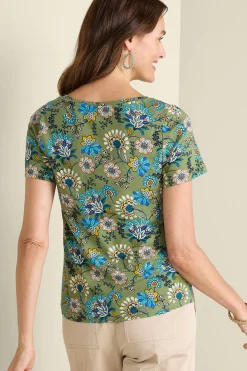 Soft Surroundings Petites Soft Essential™ SUPIMA® Short Sleeve Tee