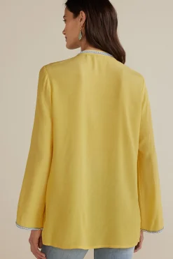 Soft Surroundings Petites Soraya Embellished Tunic