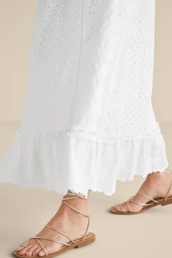 Soft Surroundings Porfiria Embellished Skirt