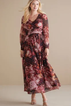 Soft Surroundings Rina Silk Dress