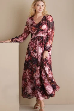 Soft Surroundings Rina Silk Dress