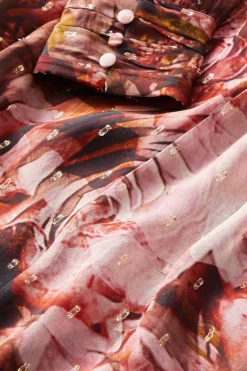 Soft Surroundings Rina Silk Dress